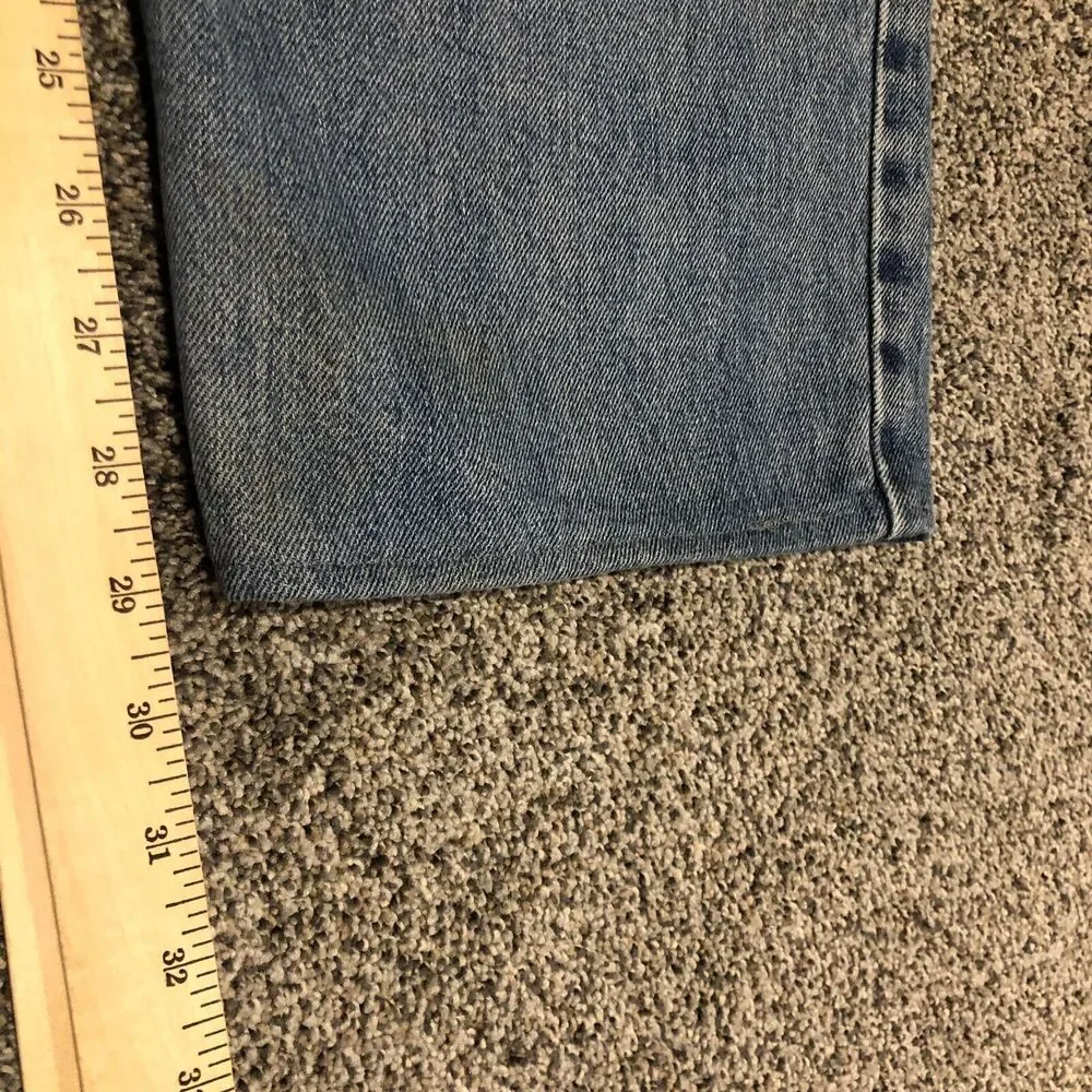 VTG Levis SilverTab Jeans Mens 33x29 Blue Loose Relaxed Straight Denim - Picture 13 of 13